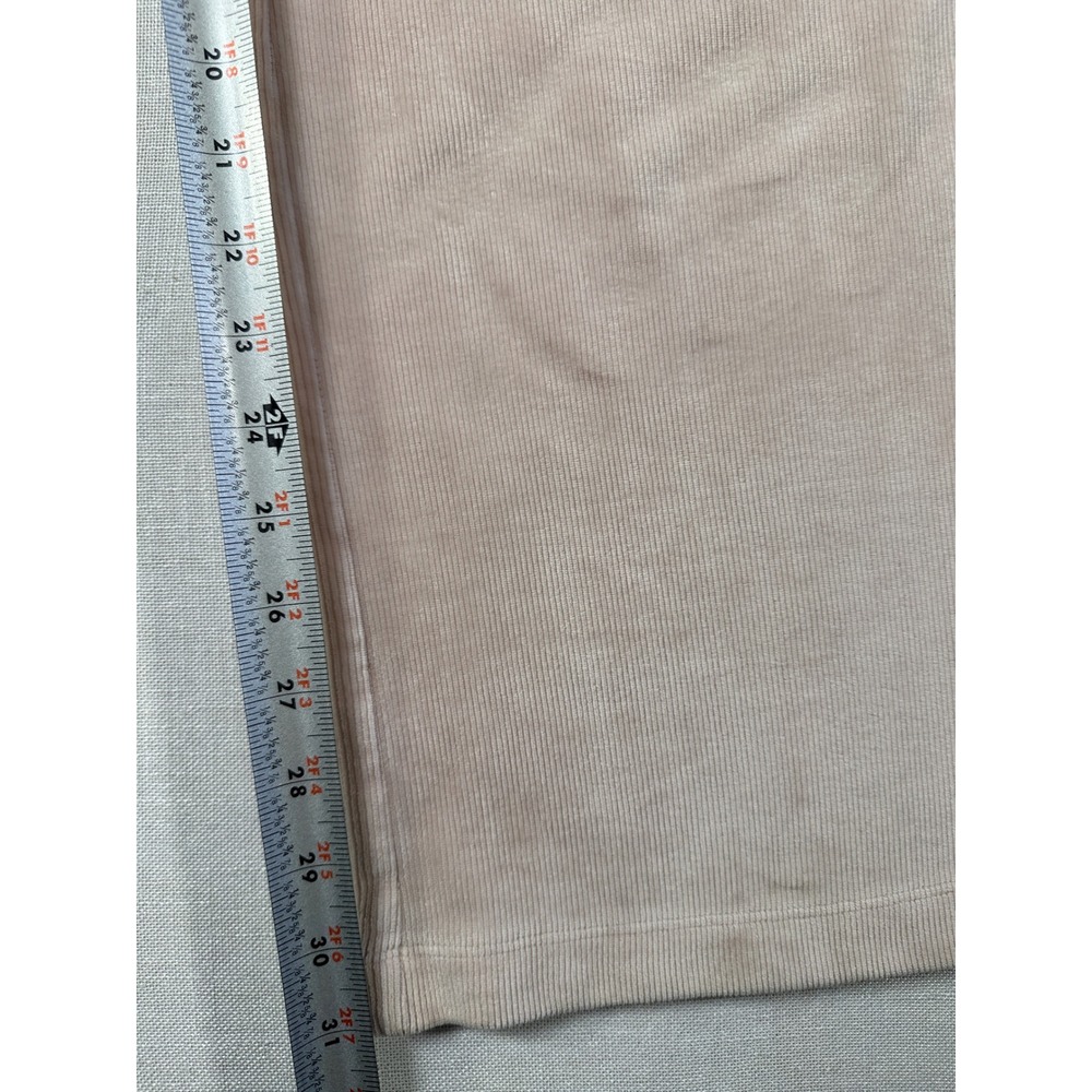 Gilly Hicks Hollister Pink Ribbed Velour‎ Wide Leg Lounge Pants Small Corduroy - Picture 6 of 6
